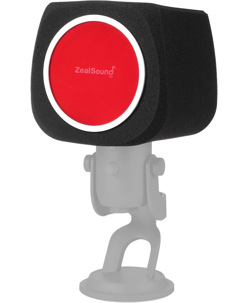 ZealSound Usb Condenser Microphone k66 and ws18r Pop Filter Bundle