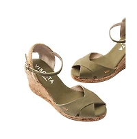 Aiguablava Limited Edition Canvas Espadrille Sandal Wedges