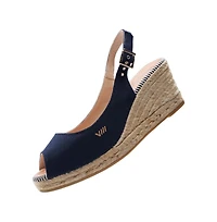 Gavina Canvas Espadrille Sandal Wedges