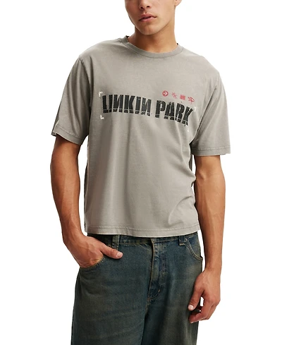 Cotton On Men's Cropped Fit Music T-Shirt