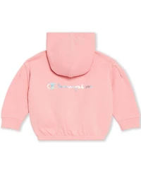 Champion Baby Girls 3-Piece Short Sleeve T-Shirt, Full Zip Hoodie and Joggers Set