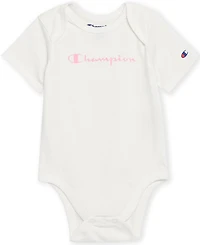 Champion Baby Girls 3-Piece Bodysuit, Hoodie and Joggers Set