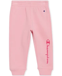 Champion Baby Girls 2-Piece Long Sleeve Hoodie and Joggers Set