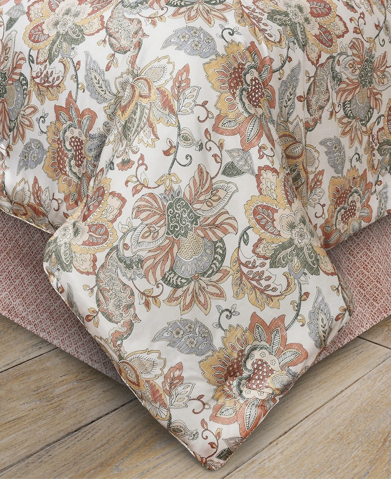 Royal Court Janessa Jacobean 4-Pc. Comforter Set, California King