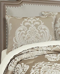 Royal Court Potenza Grand-Scale 3-Pc. Comforter Set, Full/Queen