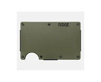 The Ridge Men's Ridge Wallet - Matte Olive - Money Clip