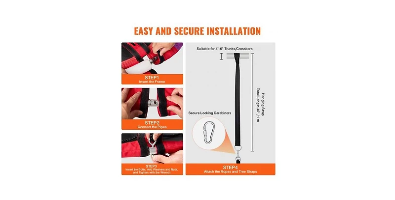 Slickblue Toddler Oxford Fabric Tree Saucer Swing Outdoor Hanging Swing for Backyard and Garden