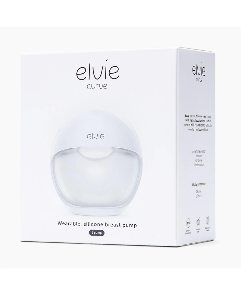 Elvie Baby Curve Wearable Silicone Breast Pump