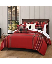 J Queen New York Andrew Plaid Square Decorative Pillow, 20" x 20"