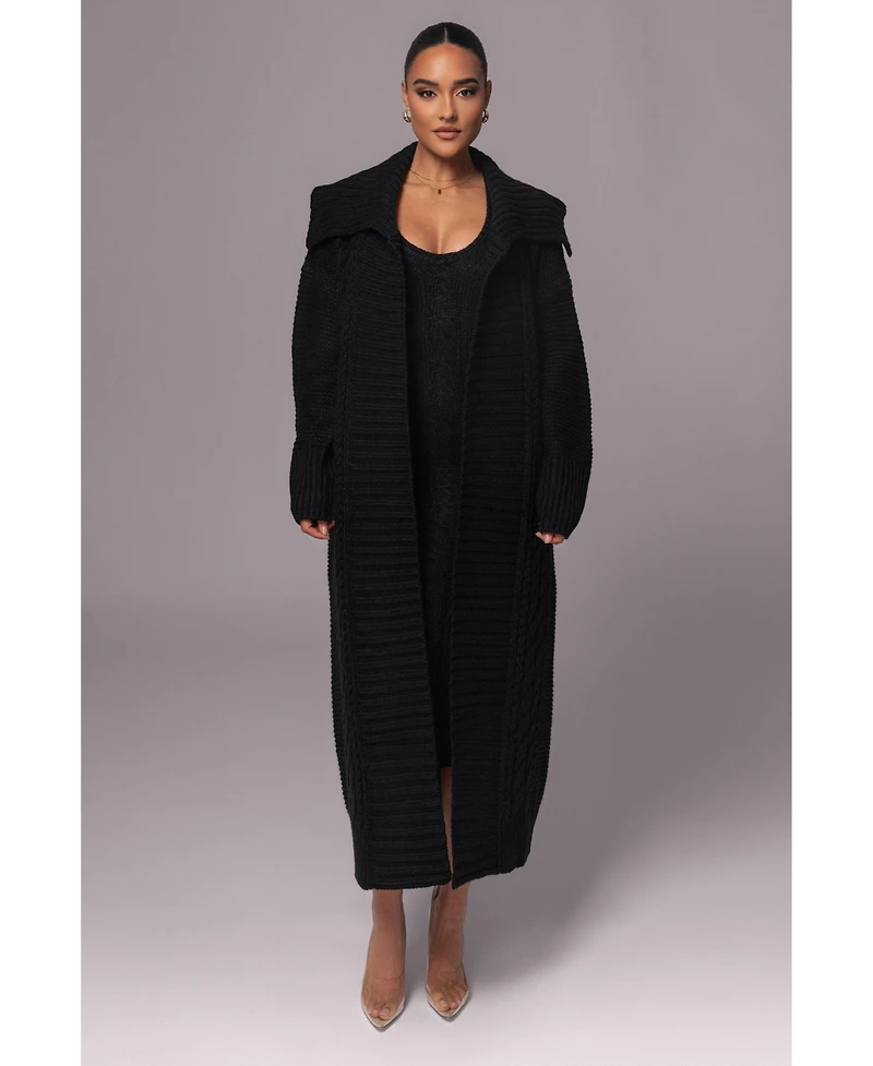 Jluxlabel Women's Sleeveless Cable Knit Dress