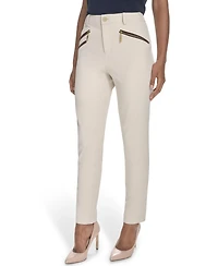 Tommy Hilfiger Women's Mid-Rise Slim-Fit Ankle Pants