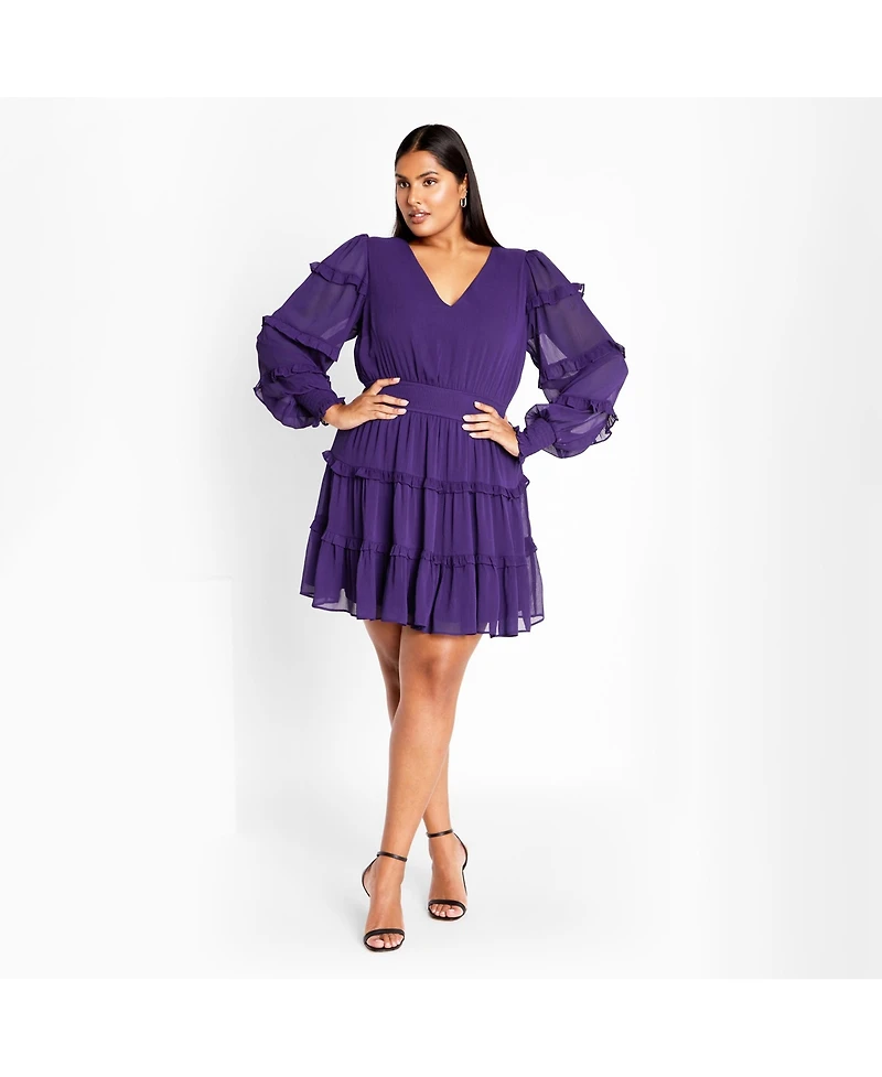 City Chic Women's Daisy May Dress
