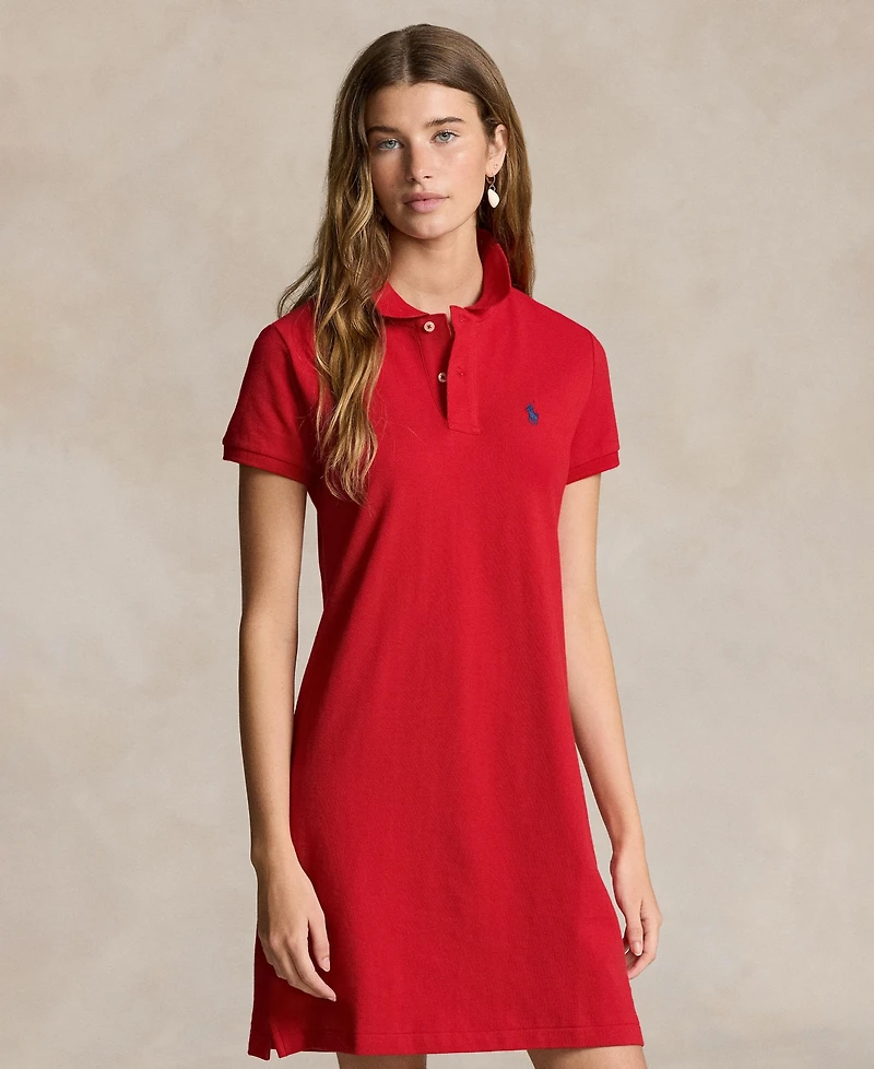 Polo Ralph Lauren Women's Cotton Mesh Polo Dress