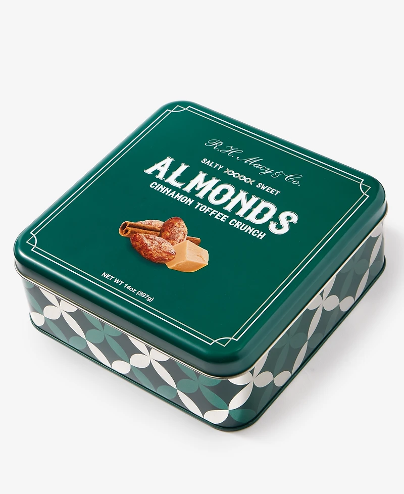 R.h. Macy & Co. Cinnamon Toffee Almond Crunch Gift Tin, 14 oz., Macy's Exclusive
