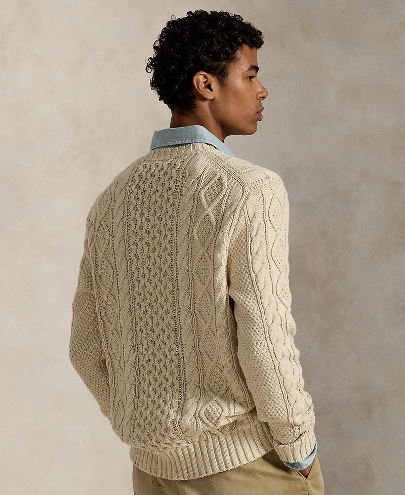 Polo Ralph Lauren Men's The Iconic Fisherman's Sweater
