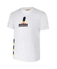 Freeze Max Men's White Hey Arnold Gerald Olde English T-Shirt