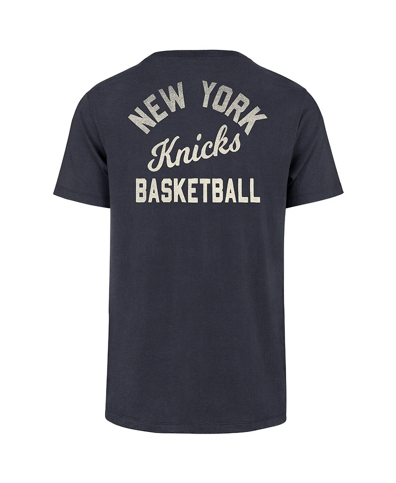 '47 Brand Men's Blue New York Knicks Turn Back Franklin T-Shirt