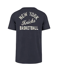 '47 Brand Men's Blue New York Knicks Turn Back Franklin T-Shirt