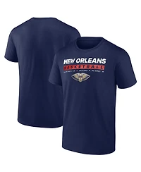 Fanatics Men's Navy New Orleans Pelicans Location Just Net T-Shirt