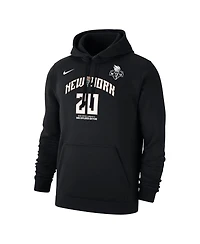 Nike Men's Sabrina Ionescu Black New York Liberty Explorer Edition Name Number Pullover Hoodie