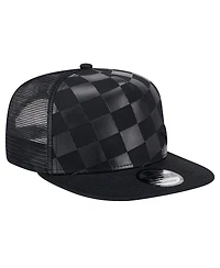 New Era Men's Black Toronto Blue Jays Score Check 9FIFTY A-Frame Trucker Snapback Hat