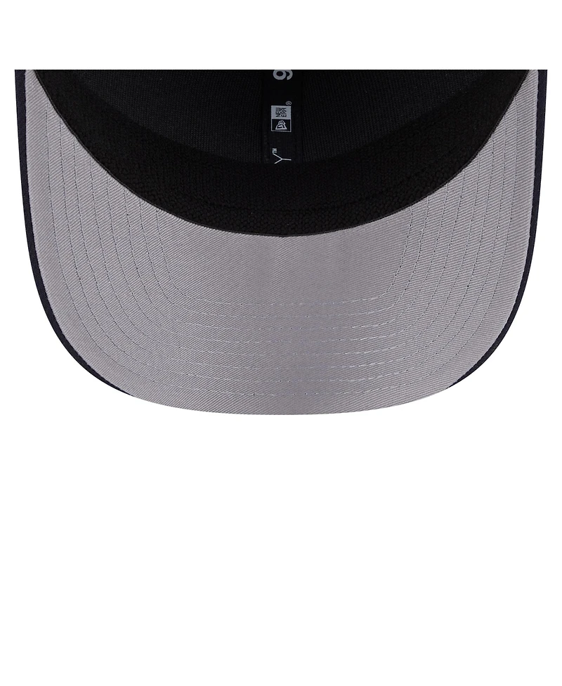 New Era Men's Navy Seattle Mariners Flag 9SEVENTY Stretch-Snap Hat