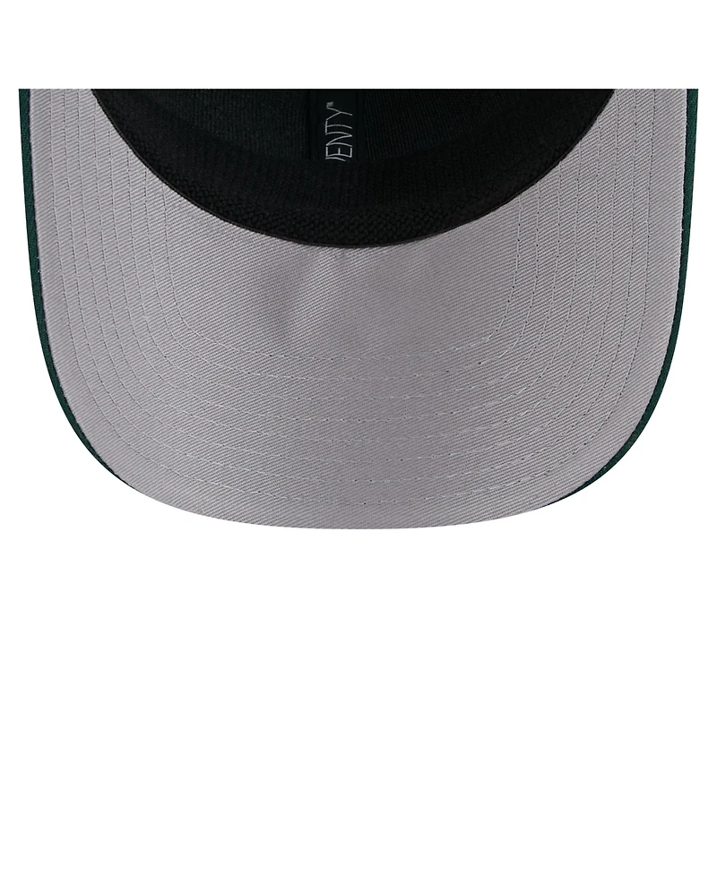 New Era Men's Green Athletics Flag 9SEVENTY Stretch-Snap Hat