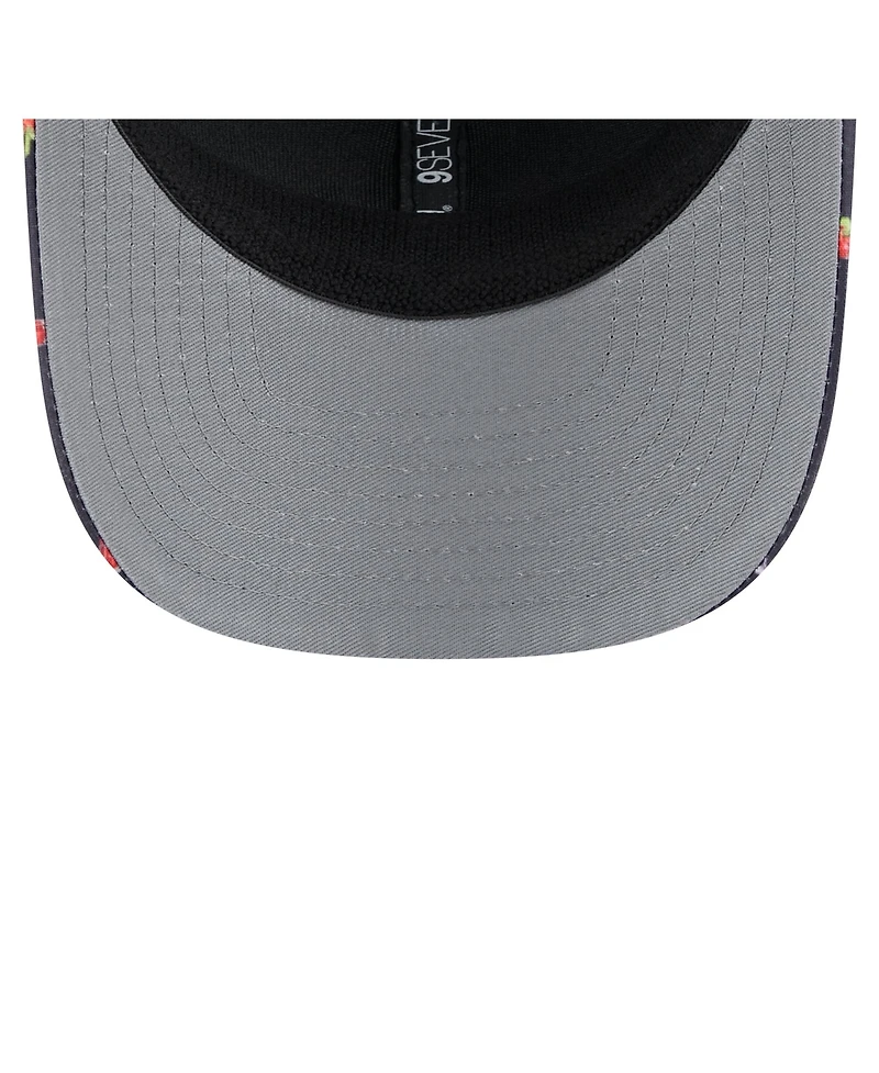 New Era Men's Navy Chicago White Sox Adventure Drinks Pattern 9SEVENTY Stretch-Snap Hat