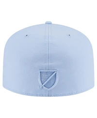 New Era Men's Light Blue Colorado Rapids Color Pack A-Frame 59FIFTY Fitted Hat