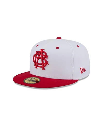 New Era Men's White Indianapolis Indians Theme Nights 59FIFTY Fitted Hat