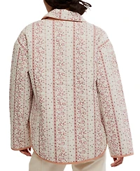 Free People Women's Quilted Alexie Jacket