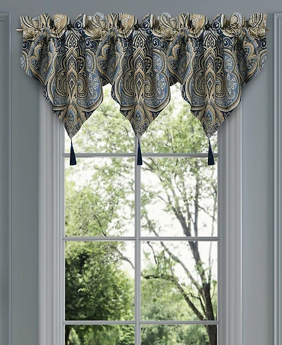 Royal Court Messina Window Ascot Valance, 40" x 21"