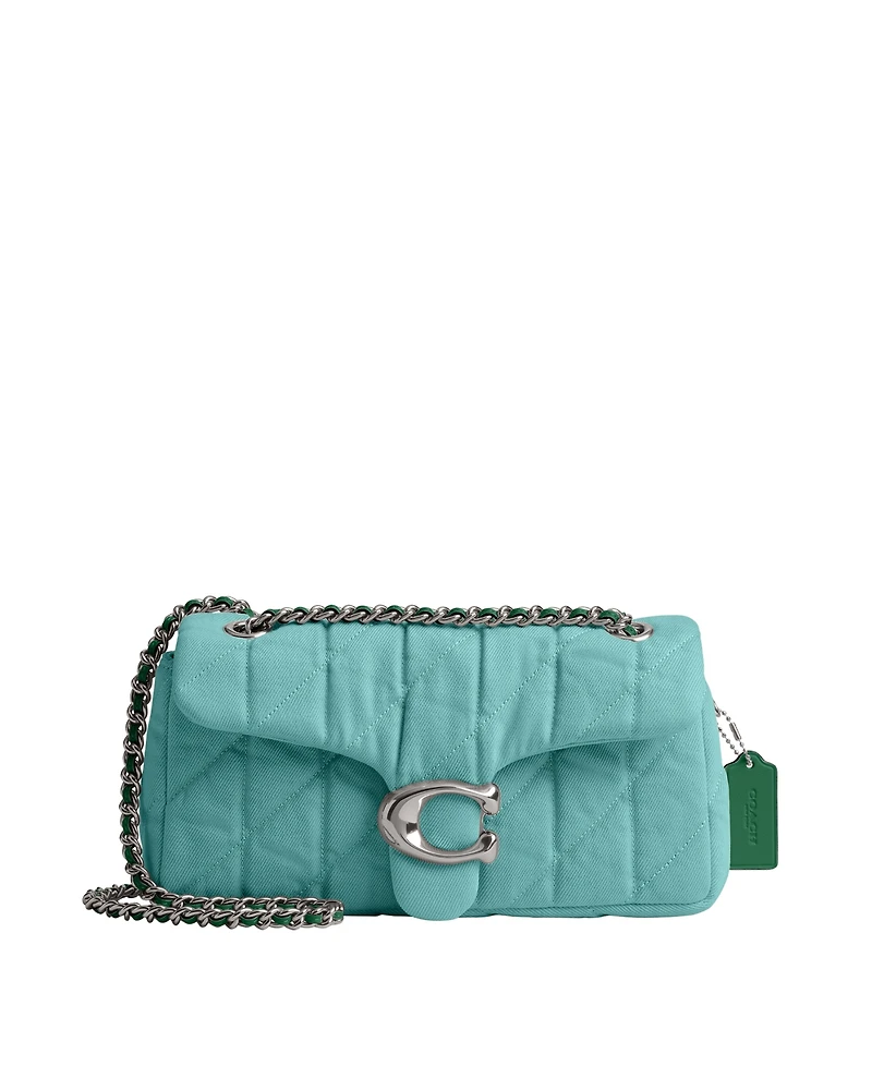 Coach Tabby 26 Denim Quilting Mini Crossbody Bag