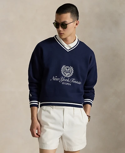 Polo Ralph Lauren Unisex Us Open Vintage-Fit Fleece Sweatshirt