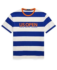Polo Ralph Lauren Unisex Us Open Classic-Fit Striped T-Shirt