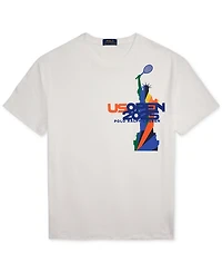 Polo Ralph Lauren Unisex Us Open Classic-Fit Jersey T-Shirt