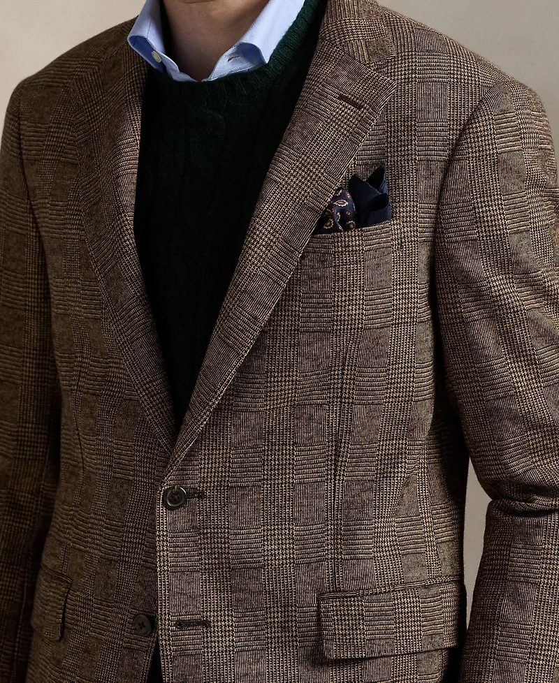 Polo Ralph Lauren Men's Soft Modern Glen Plaid Sport Coat