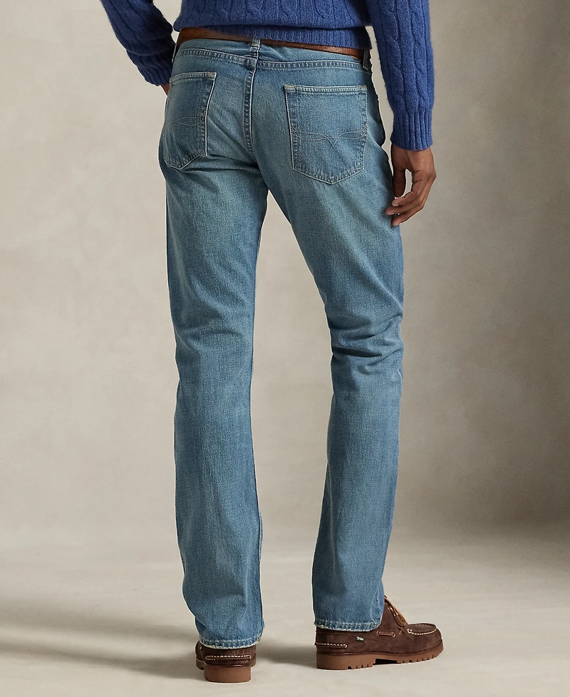 Polo Ralph Lauren Men's Varick Slim Straight Indigo-Dyed Jeans