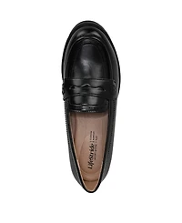 LifeStride Women's London 3 Lug Sole Penny Loafers