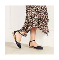 Montroig Canvas Espadrille Flats