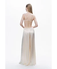 Nocturne Women's Flowy Wide-Leg Pants