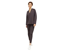 M.m.LaFleur Petite Harrington Legging - Light Scuba