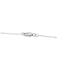 Garnet (2-3/4 ct. t.w.) & Diamond (1/10 ct. t.w.) Heart 18" Pendant Necklace in Sterling Silver