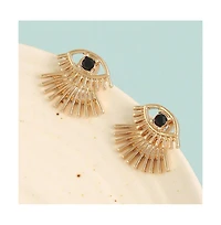Sohi Women's Eye Stud Earrings