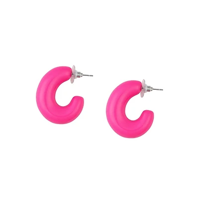 Sohi Women's Chunky Hoop Earrings