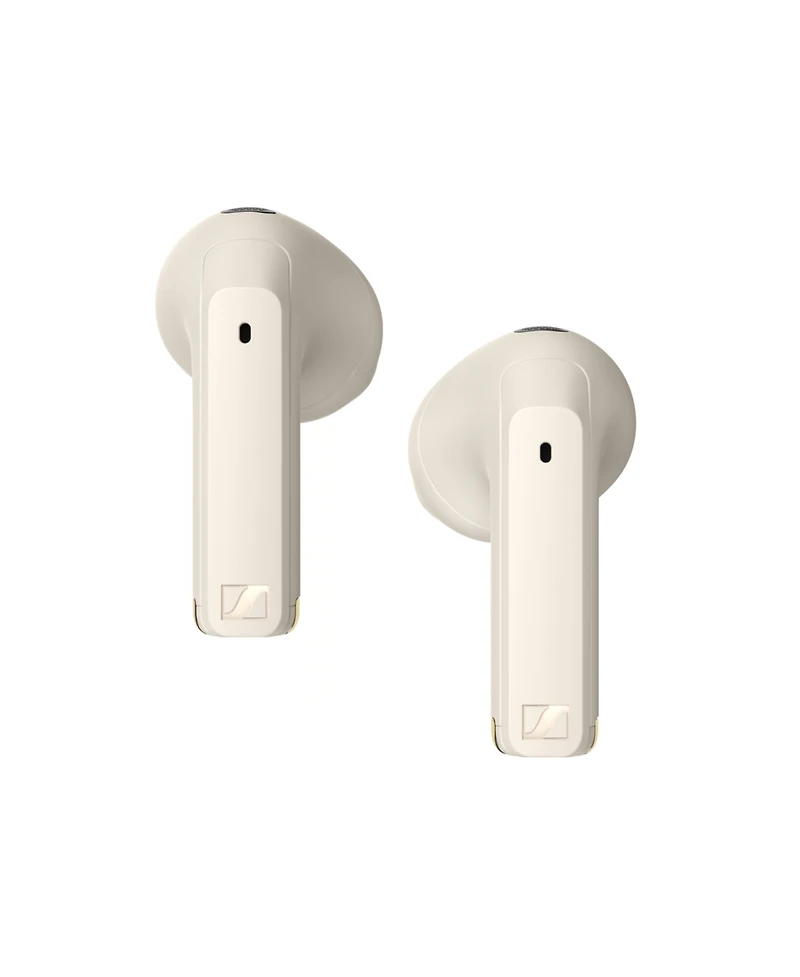 Sennheiser Accentum Open Wireless Earbuds - Open Design, Dynamic Sound and Bluetooth 5.3, IPX4 Splash Resistance, 28-Hour Battery Life - Cream