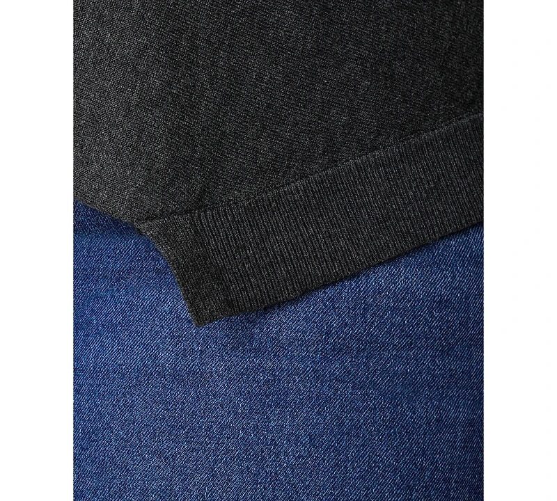 Melissa Paige Plus Asymmetric-Hem Tunic Sweater