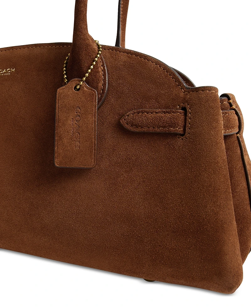Coach Suede Empire Carryall 34