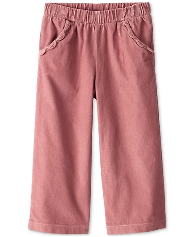 Carter's Toddler Girls Cotton Wide-Leg Pants