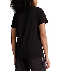 Puma Women's Animal Graphic Cotton Logo T-Shirt